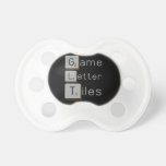 Game
 Letter
 Tiles  Pacifiers