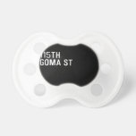 115TH Goma St  Pacifiers