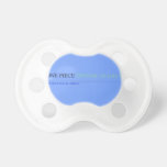 one piece  Pacifiers