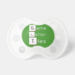 Game
 Letter
 Tiles  Pacifiers