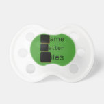 Game
 Letter
 Tiles  Pacifiers