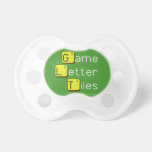Game Letter Tiles  Pacifiers