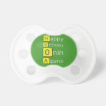 Happy
 Birthday
 Onin
 Aquino  Pacifiers