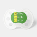 Brianna
 Nicole
 Carter  Pacifiers