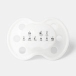 Be My
 Valentine  Pacifiers