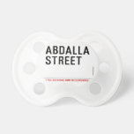 Abdalla  street   Pacifiers