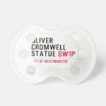 oliver cromwell statue  Pacifiers