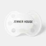 JENNER HOUSE  Pacifiers