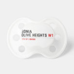 Sonia olive heights  Pacifiers