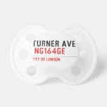 turner ave   Pacifiers
