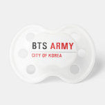 bts  Pacifiers
