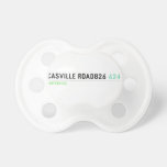 casville road826  Pacifiers