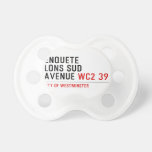 enquete  lons sud  avenue  Pacifiers