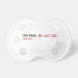 Ash road   Pacifiers