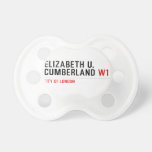 ELIZABETH U. CUMBERLAND  Pacifiers