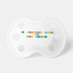 The periodic Table
 by
 Mrs Devine  Pacifiers