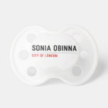 SONIA OBINNA  Pacifiers