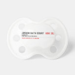 Gordon Bath Court   Pacifiers