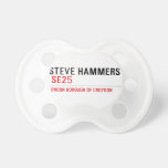 steve hammers   Pacifiers