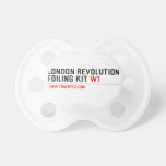 London revolution foiling Kit  Pacifiers