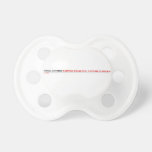 SHAHRIZAL B OTHMAN  Pacifiers