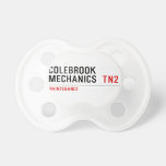 Colebrook Mechanics   Pacifiers