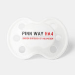 Pinn Way  Pacifiers