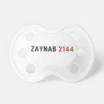 Zaynab  Pacifiers