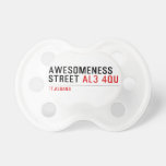 awesomeness street  Pacifiers