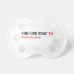 ASHFORD ROAD  Pacifiers