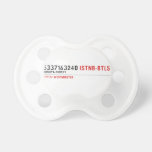 5337163240  Pacifiers