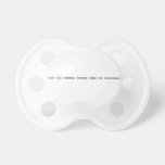 I think luv inspires science its all chemistry  Pacifiers