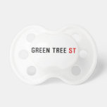 Green Tree  Pacifiers