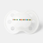 science experiments
   Pacifiers