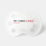 Amit kumar  Pacifiers