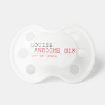 louise   Pacifiers