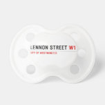 Lennon Street  Pacifiers