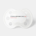 Continuous Improvement Street  Pacifiers