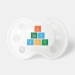 I
 Luv
 You  Pacifiers