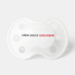 Admin carLEX  Pacifiers