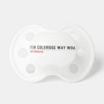 158 Coleridge Way  Pacifiers