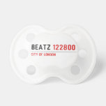 Beatz  Pacifiers