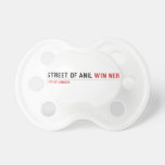 Street of anil  Pacifiers