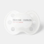 kaycee canasa  Pacifiers