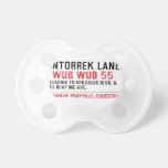 Intorrek Lane   Pacifiers