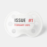 Issue   Pacifiers