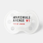 Makgwale Avenue  Pacifiers