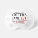 totter's  lane  Pacifiers
