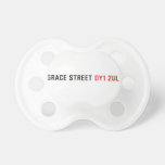 Grace street  Pacifiers