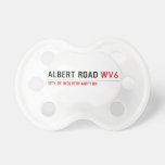 Albert Road  Pacifiers